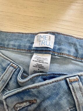 Time and Tru Faded Blue Denim Jeans